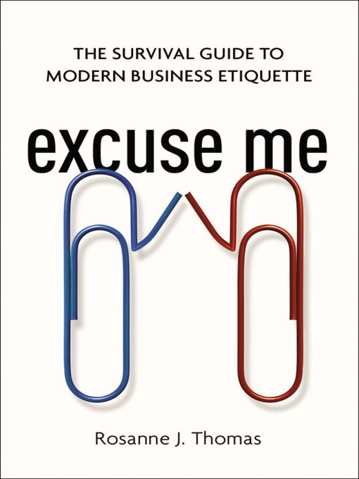 Title details for Excuse Me by Rosanne Thomas - Available
